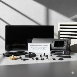 Komponen industri (part otomotif, elektronik, dll.)