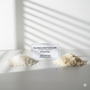 LDPE (Low Density Polyethylene) Turunan Produk: LDPE virgin resin, LDPE recycle resin.