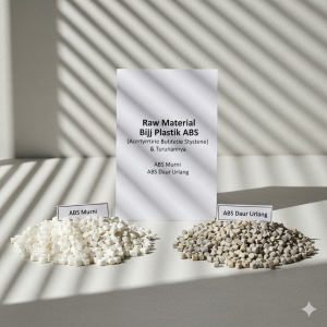 ABS (Acrylonitrile Butadiene Styrene) Turunan Produk: ABS murni, ABS daur ulang.
