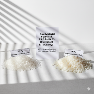 PS (Polystyrene) Turunan Produk: GPPS (General Purpose Polystyrene), HIPS (High Impact Polystyrene).