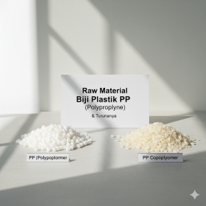 PP (Polypropylene) Turunan Produk: PP homopolymer, PP copolymer.